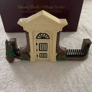 Department 56 Disney Parks Village Series Gate Olde World Antiques Porcelain